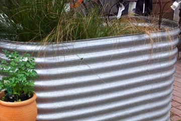 Corrugated Garden Beds